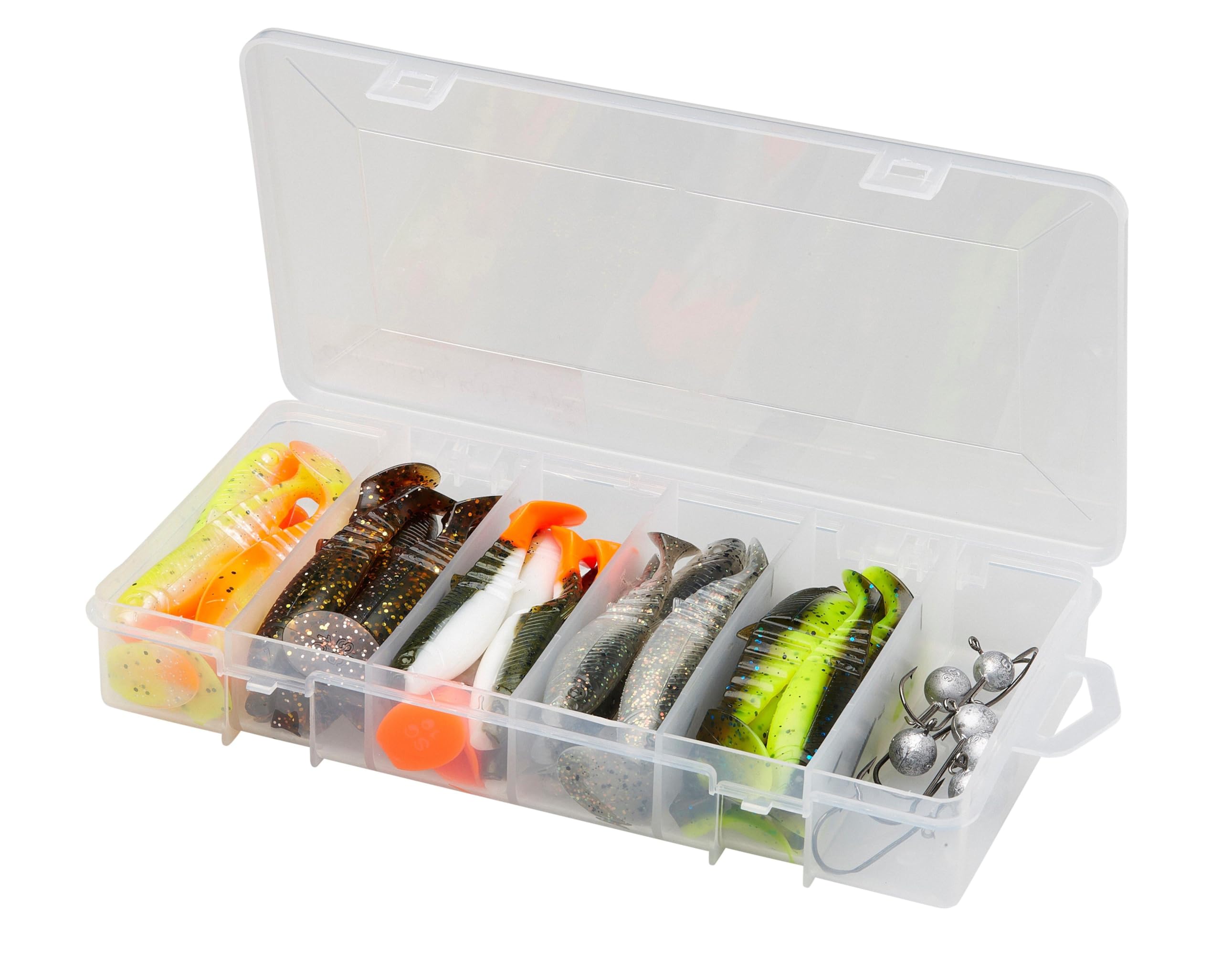 Savage Gear Cannibal Shad Kit – 6'lı paket etkili tirsi zoka